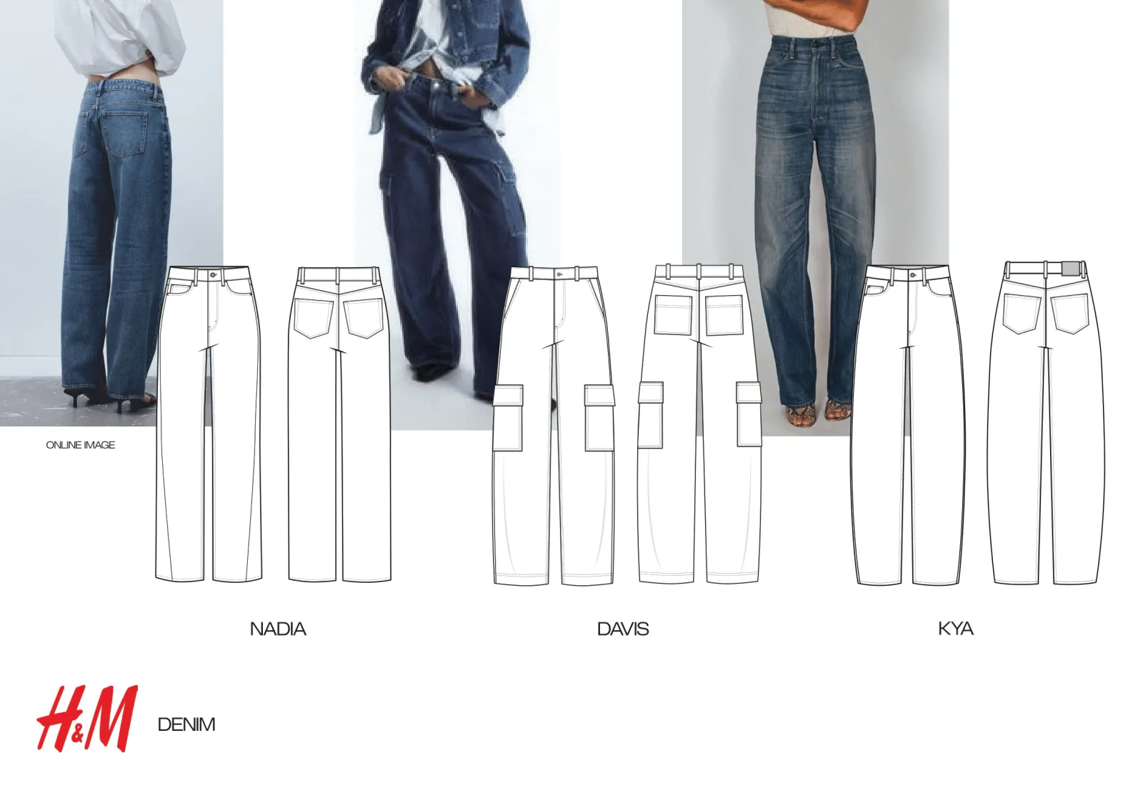 H&M Denim and Tailoring Trousers image 4
